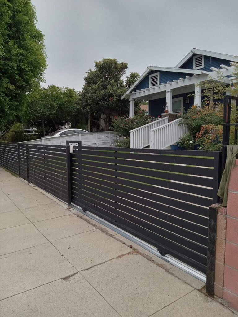 Commercial Gate Installation